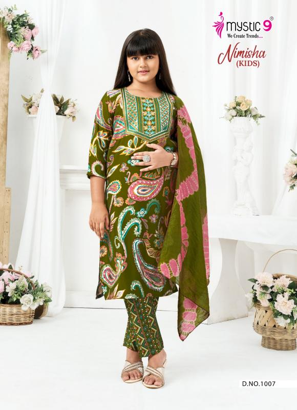 Mystic9 nimisha kids vol 1 buy kurtis at wholesale price
